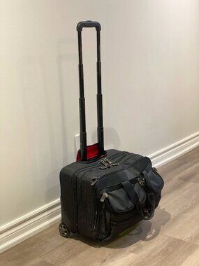 Mobile Edge Rolling Laptop Bag Wheeled Carry-On Briefcase Travel Tote Black